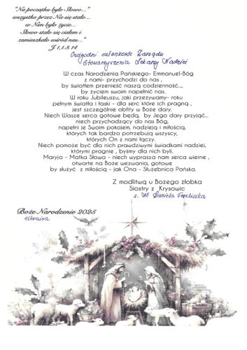 Siostry Służebniczki - Krysowice - Ukraina